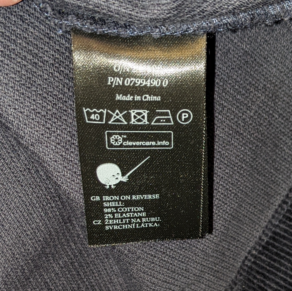 NWOT Monki A-Line Cord Mini Skirt, EU Size 44/US 12 - Picture 8 of 9
